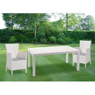 KETER TAVOLO MELODY 160CM.160X94X74H BIANCO - 1