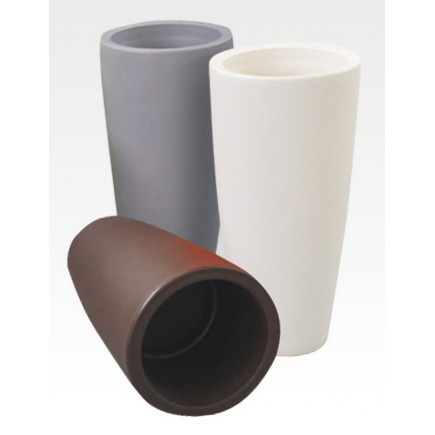 VASO HOME TONDO CM.40X90H GHIACCIO - 1