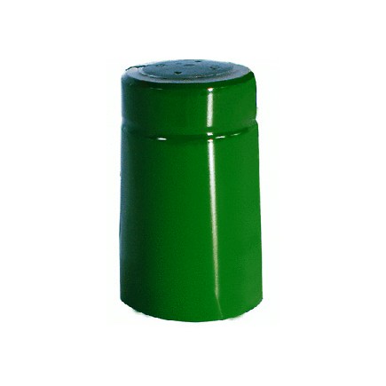 CAPSULA TERMORETRAIBILE PVC 31X55 VERDE PZ100 - 1