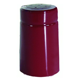 CAPSULA TERMORETRAIBILE PVC 31X55 ROSSO PZ100 - 1