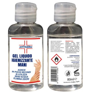 GEL LIQUIDO IGIENIZZANTE MANI ML. 80 - 1