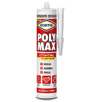 BOSTIK POLYMAX ORIG.CRISTALCARTUCCIA GR.300 - 1