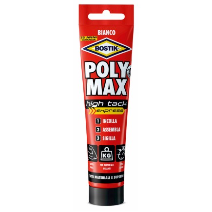 BOSTIK POLYMAX HIGH TACK TUBO BIANCO GR.165 - 1