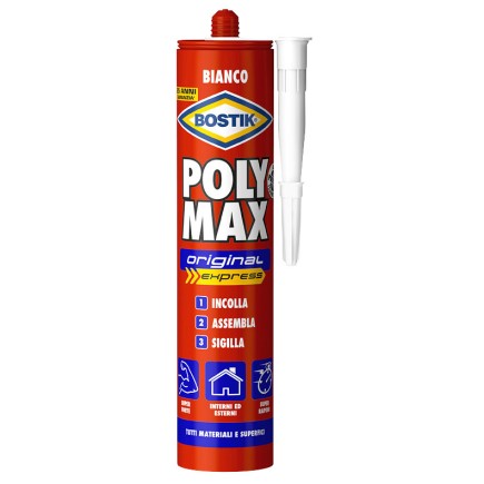 BOSTIK POLYMAX BIANCO CARTUCCIA GR.425 - 1