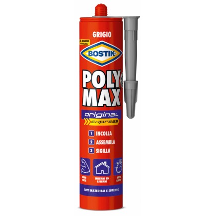 BOSTIK POLYMAX ORIG.GRIGIO CARTUCCIA GR.425 - 1