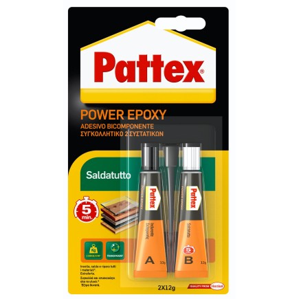 PATTEX SALDATUTTO BICOMPONENTE TUBETTI GR 24 - 1