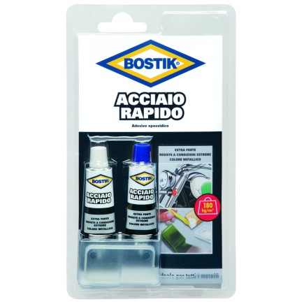 BOSTIK ACCIAIO RAPIDO 30 GRAMMI - 1