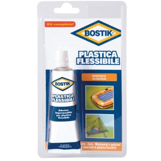 BOSTIK PLASTICA FLESSIBILE TUBETTO 50 GRAMMI - 1