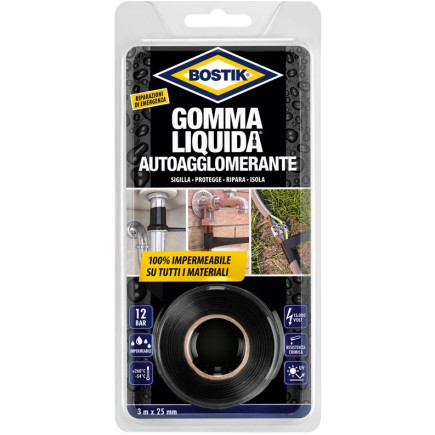 BOSTIK GOMMA LIQUIDA NASTRO AUTOAGGL.MM.25X3M - 1