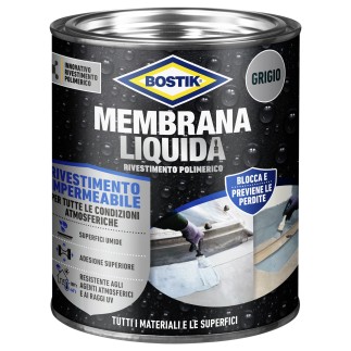 BOSTIK MEMBRANA LIQUIDA RIV. POLIM. 1 KG BIANCO - 1