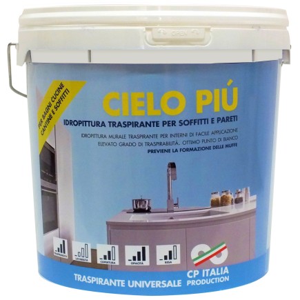 IDROPITTURA SEMILAVABILE CIELO PI LT.14 - 1