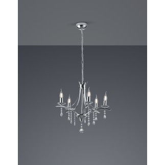 LUCERNA Lampadario in metallo stile moderno TrioLighting - 1