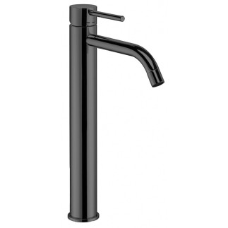 PAFFONI - MISCELATORE LAVABO ALTO LINEA LIGHT NERO OPACO SENZA SCARICO