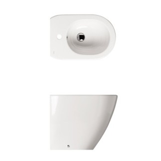 CERAMICA ALTHEA - BIDET SERIE COVER BIANCO