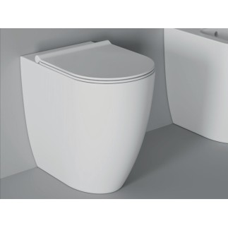 ALICE CERAMICA - VASO A TERRA H 50 ,BIDET MONOFORO H50 E SEDILE SOFT CLOSE - FORM