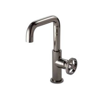 EFFEPI - MONOCOMANDO LAVABO CON SCARICO CLICK-CLAK - CROMO NERO - OT58